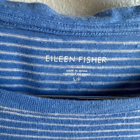 Eileen Fisher Striped T-shirt - Picture 2 of 6